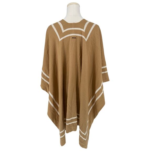Lauren Ralph Lauren Women's Reversible Poncho Sweater Shawl - Picture 4 of 7